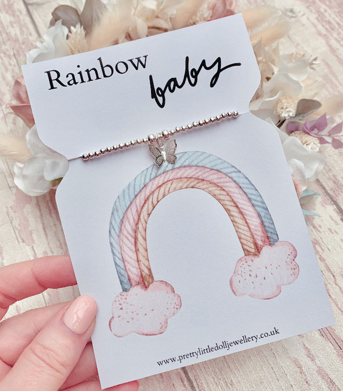 Rainbow clearance baby bracelet