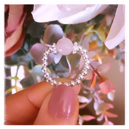 Rose Quartz Ring